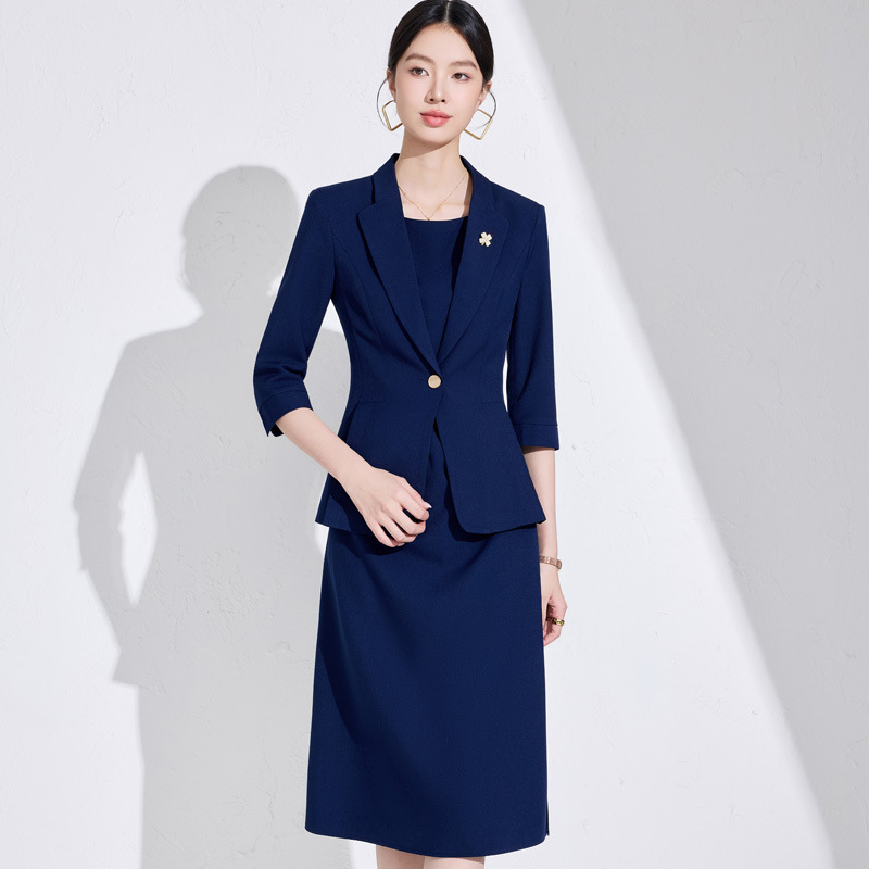Women'S Office Formal Wear For Ladies - Women's suit dress set2025New Spring/Summer Elegant