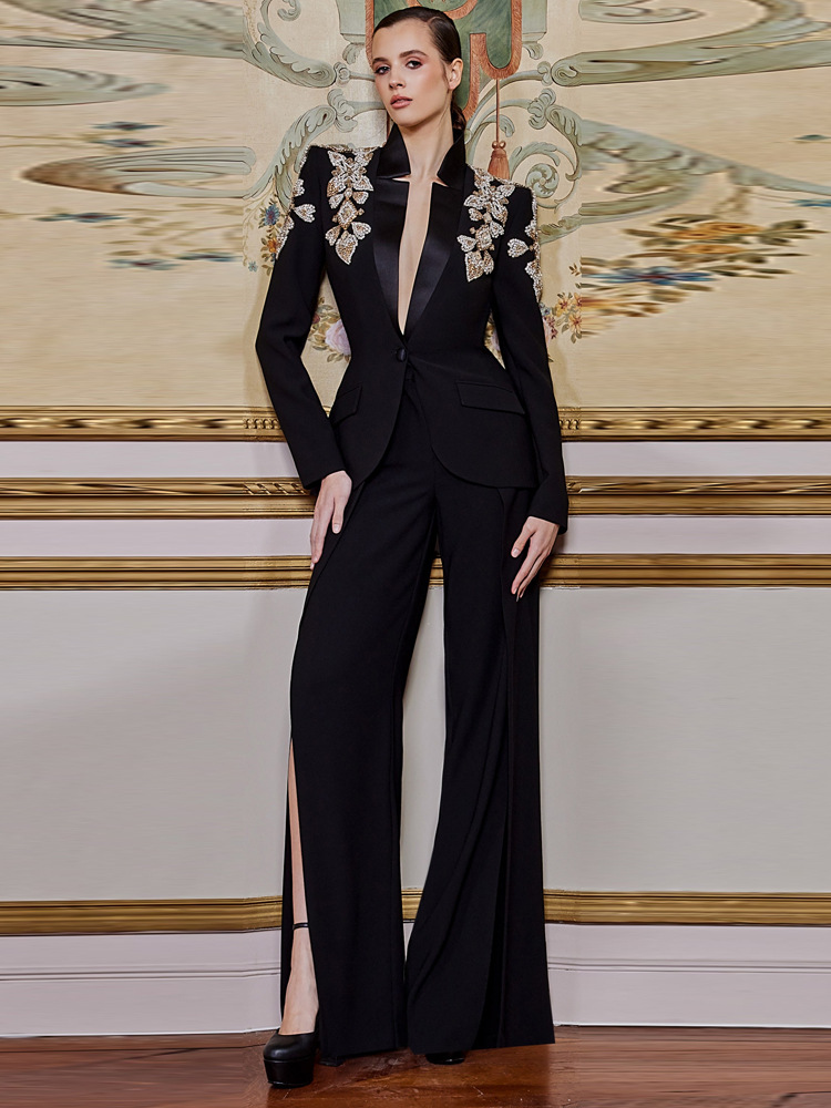 Women'S Formal Wear With Pants - HIGH STREET Newest 2026 Designer Suit