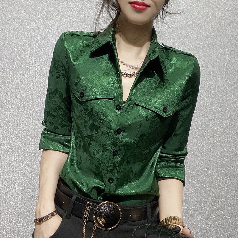 Women'S Office Formal Wear For Ladies - Female Tops Spring and Autumn Full