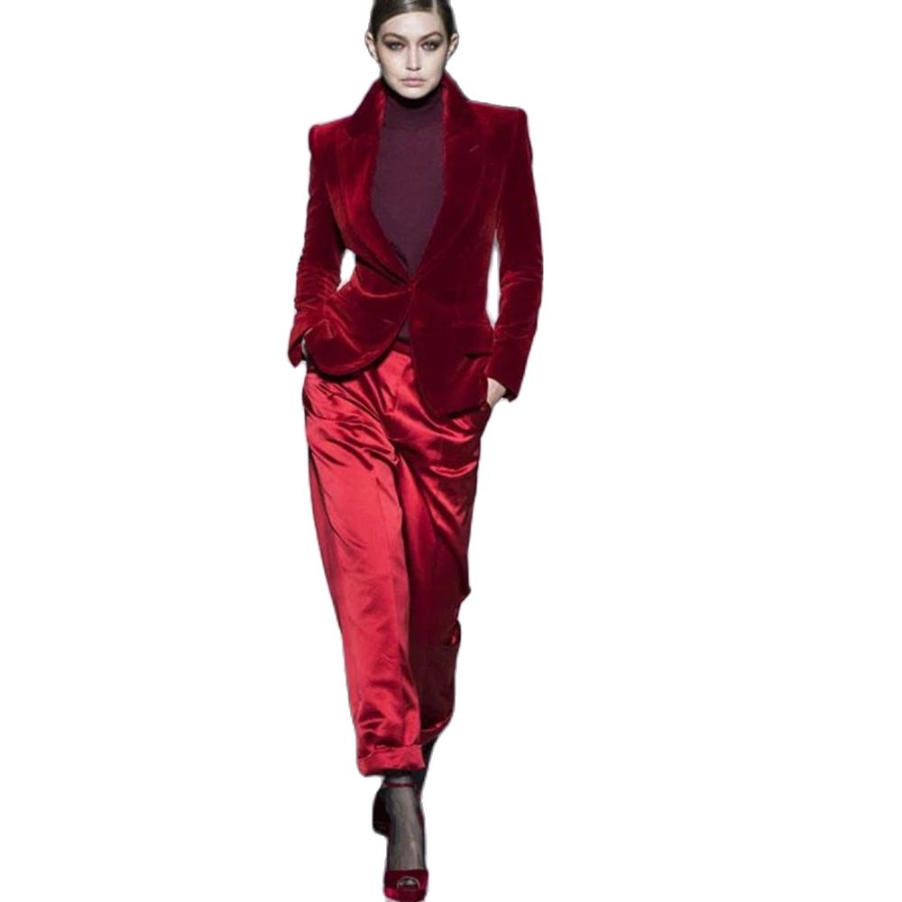 Women'S Formal Wear Wedding - Phụ Nữ Quần Phù Hợp Với