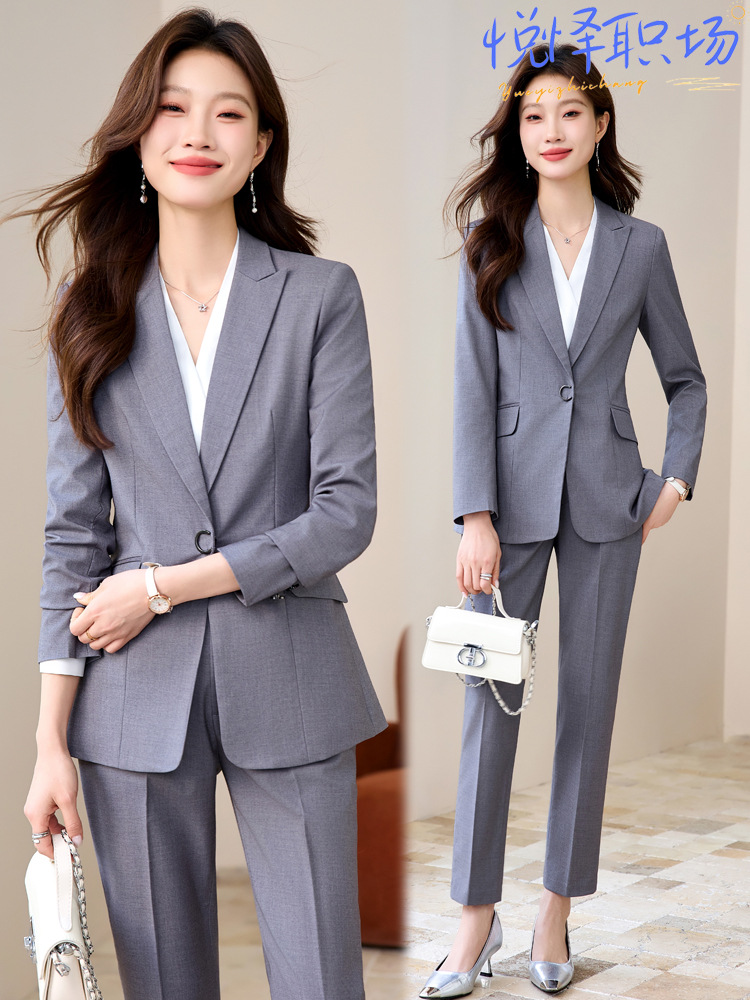 Formal Wear Jewelry For Women - Women's Suit Set: Professional Attire with