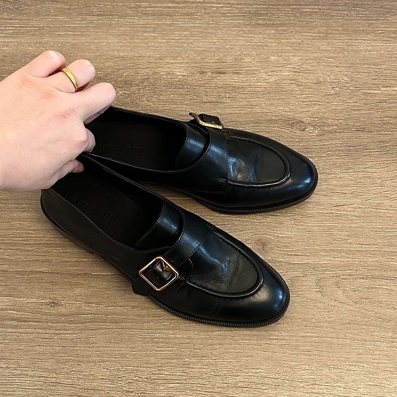 Women's Black Shoes Monk Strap - đánh giá và giá Women Formal Wear For Office