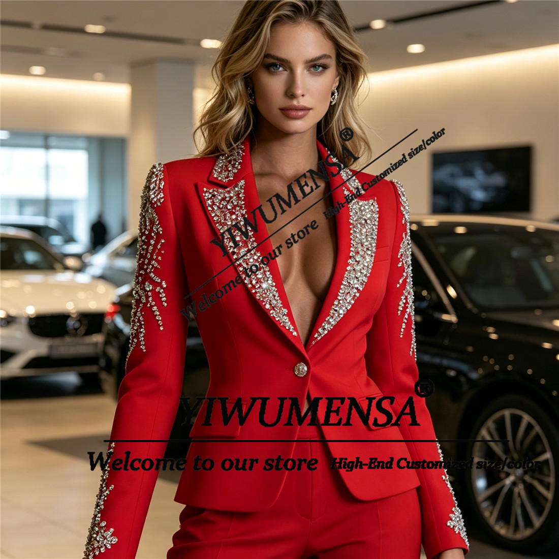 Luxury Women Suits 2 Pieces Se - đánh giá và giá Women'S Formal Wear With Pants