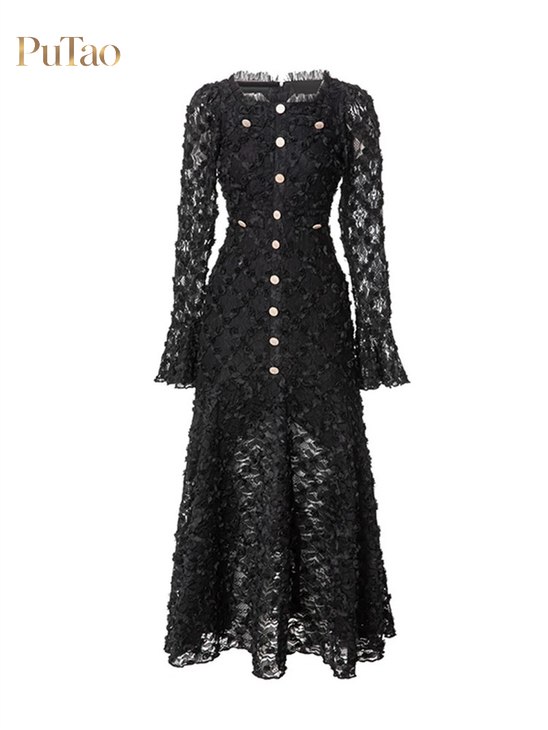 Putao 3D Floral Lace Mermaid M - đánh giá và giá Women Formal Wear Dubai