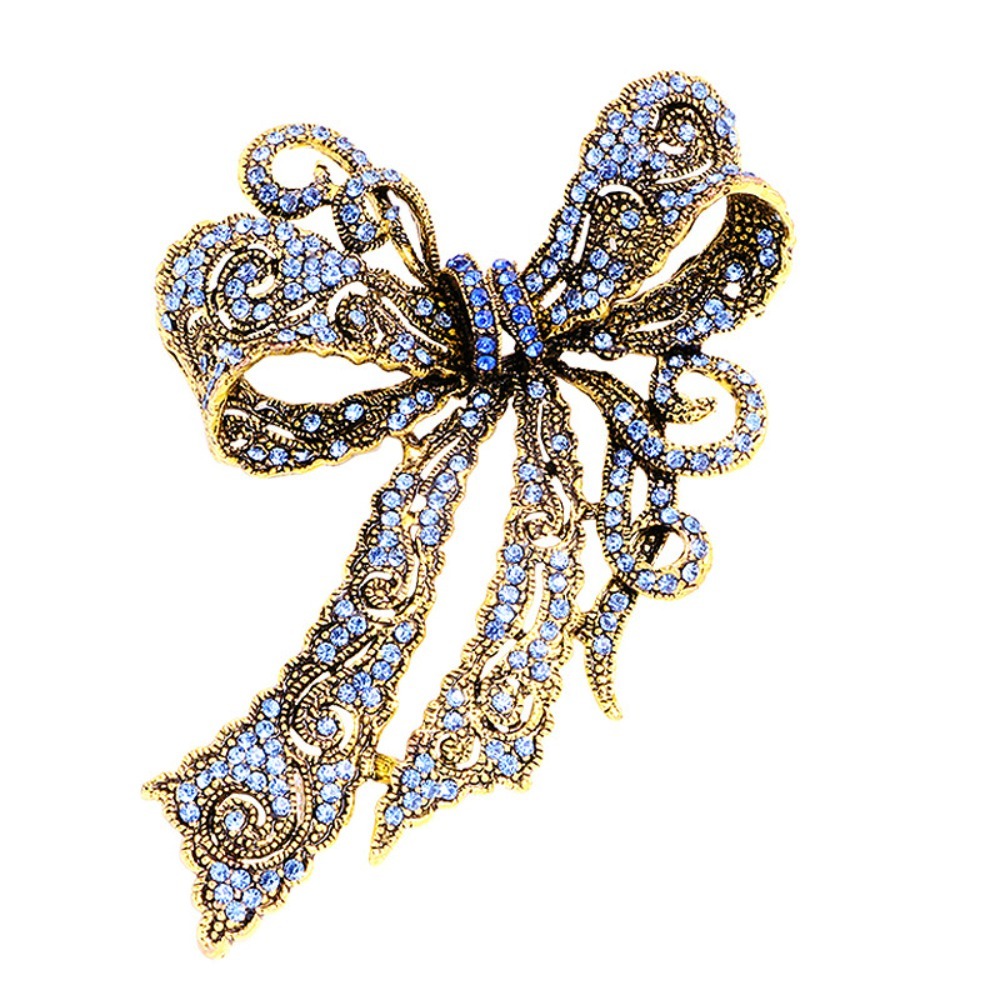 Vintage Bow-Shaped Brooch, Ele - đánh giá và giá Formal Wear Jewelry For Women