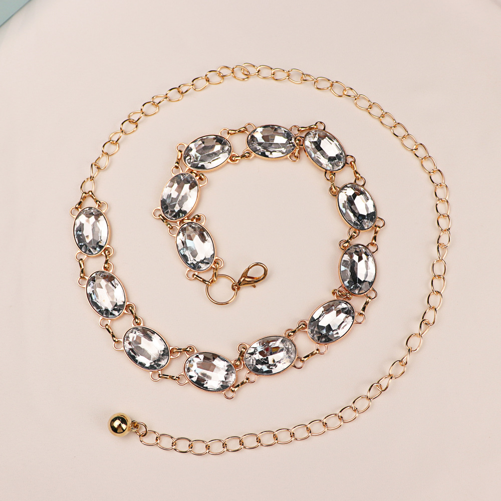 Chic Rhinestone Waist Chain Wo - đánh giá và giá Formal Wear Jewelry For Women