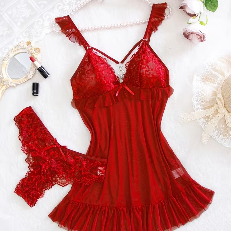 2026 New Red Sexy Lingerie Set - đánh giá và giá Women'S Formal Wear Wedding
