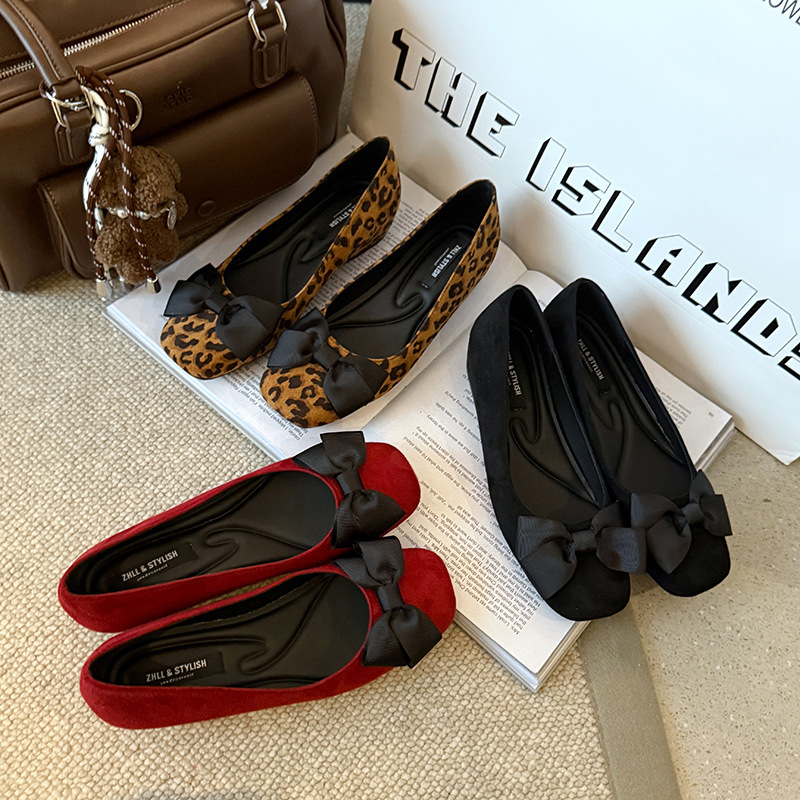 Multi-Color Suede Ballet Flats - đánh giá và giá Women Formal Wear Shoes
