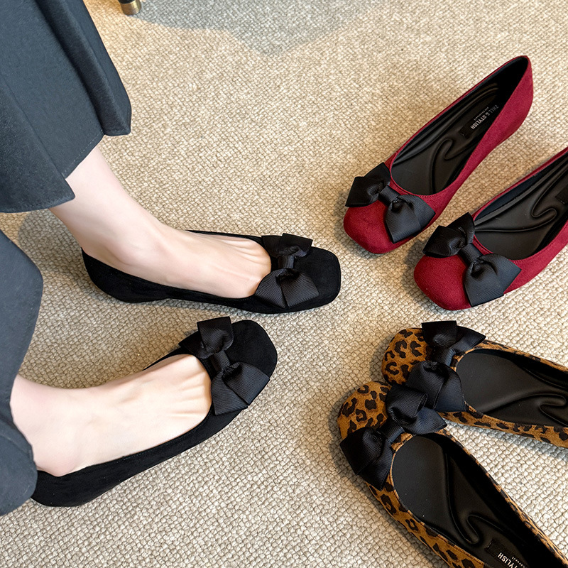 Multi-Color Suede Ballet Flats - đánh giá và giá Women Formal Wear Shoes
