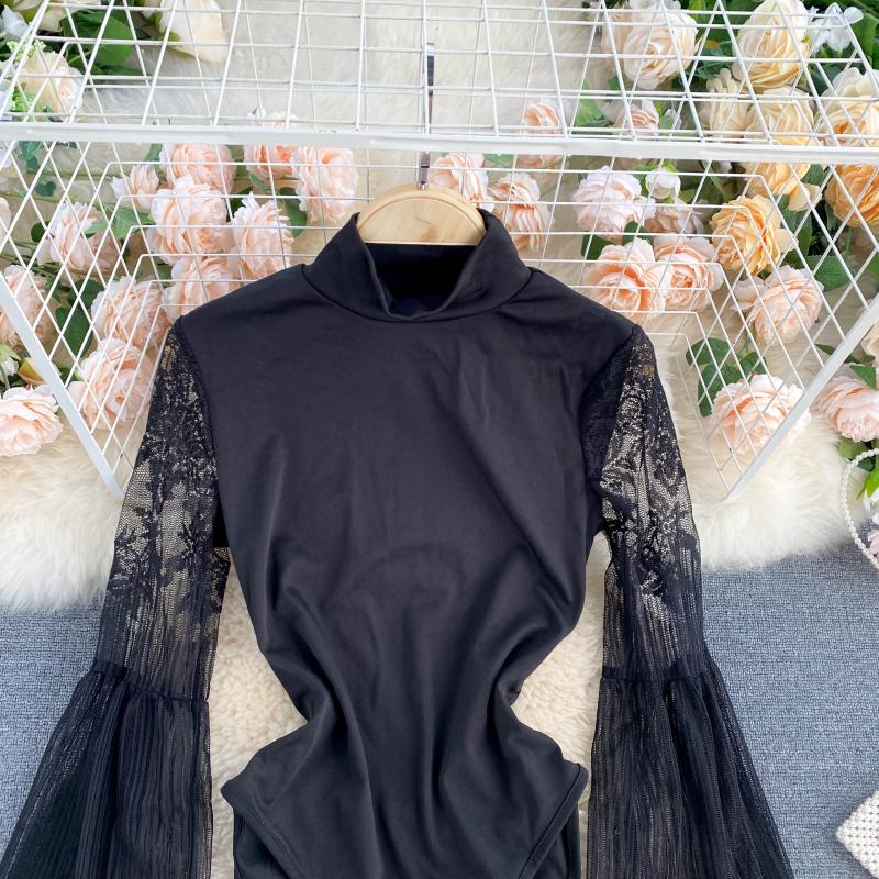 Sexy Lantern Long Sleeve High  - đánh giá và giá Women'S Formal Wear Jumpsuit