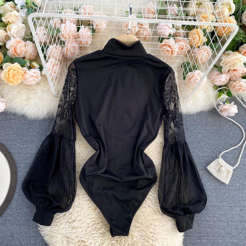 Sexy Lantern Long Sleeve High  - đánh giá và giá Women'S Formal Wear Jumpsuit