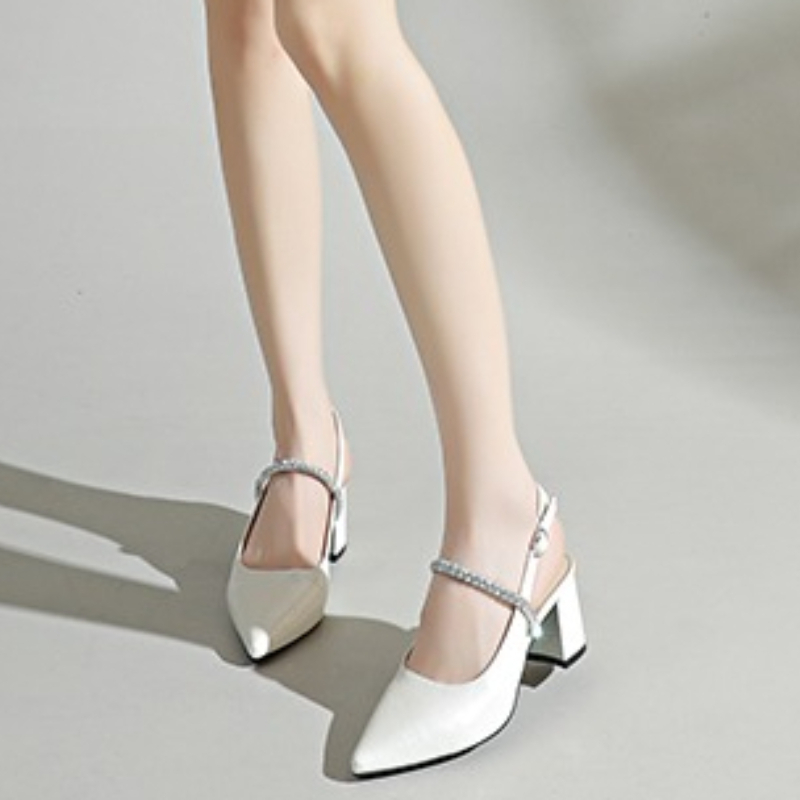 Women's Square Toe Rhinestone  - đánh giá và giá Formal Women Daily Wear Sandals