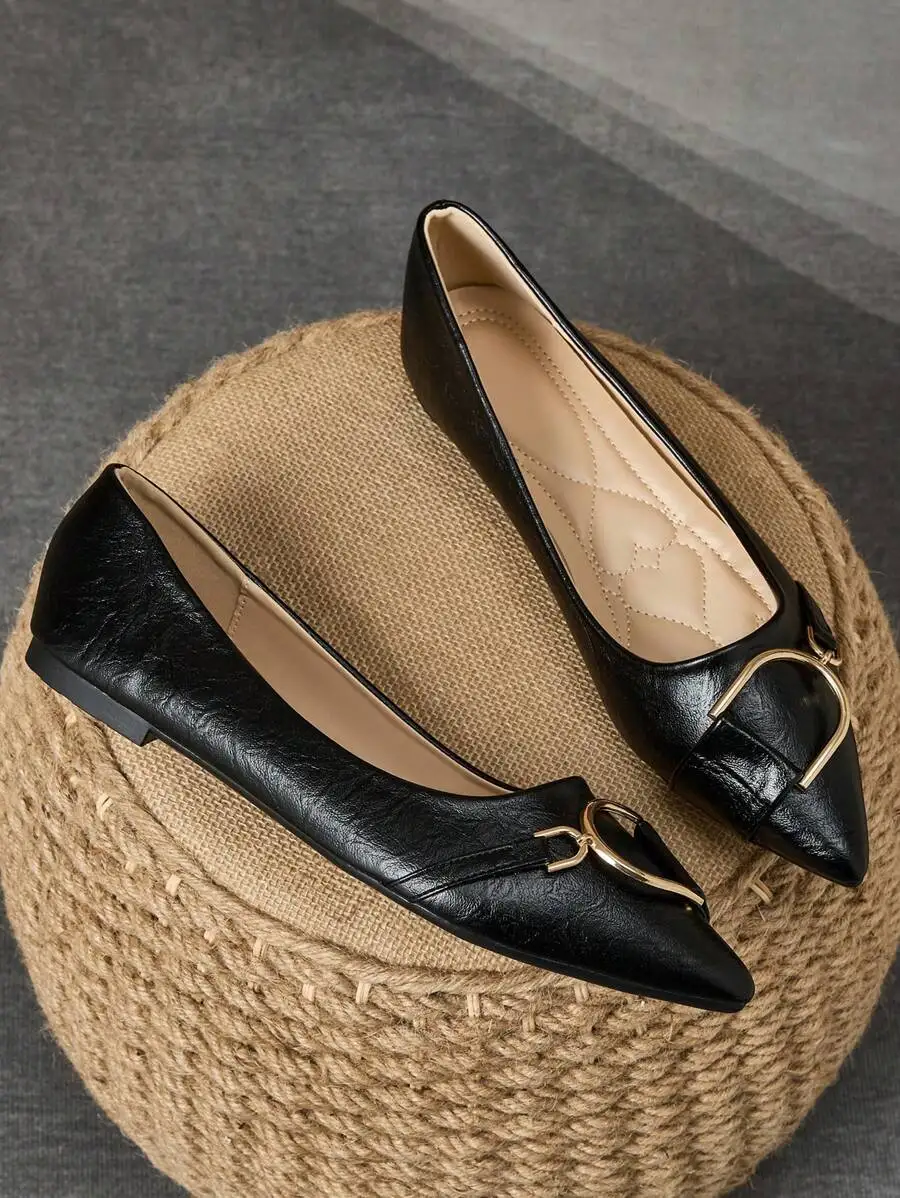 Elegant Women’s Black Pointed  - đánh giá và giá Women Formal Wear Shoes