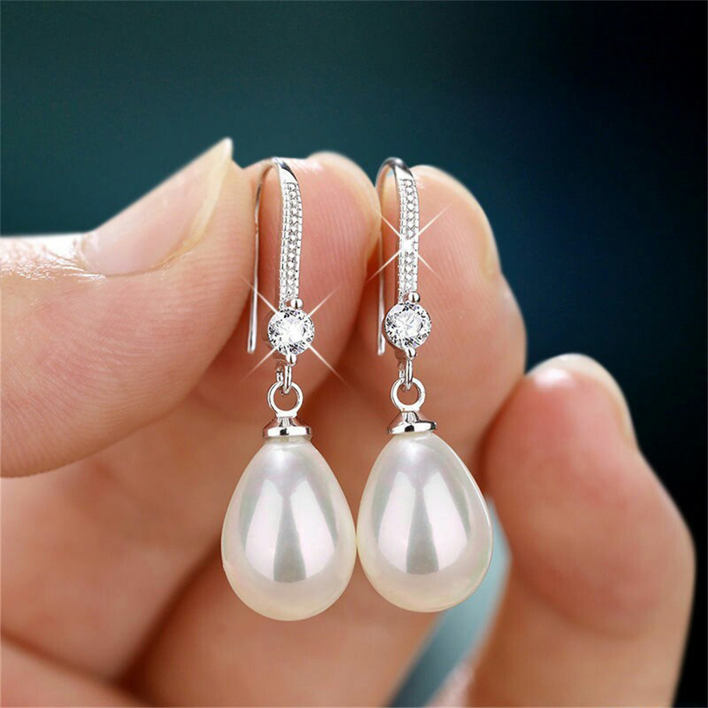 Imitation Pearl Earrings Light - đánh giá và giá Formal Wear Jewelry For Women