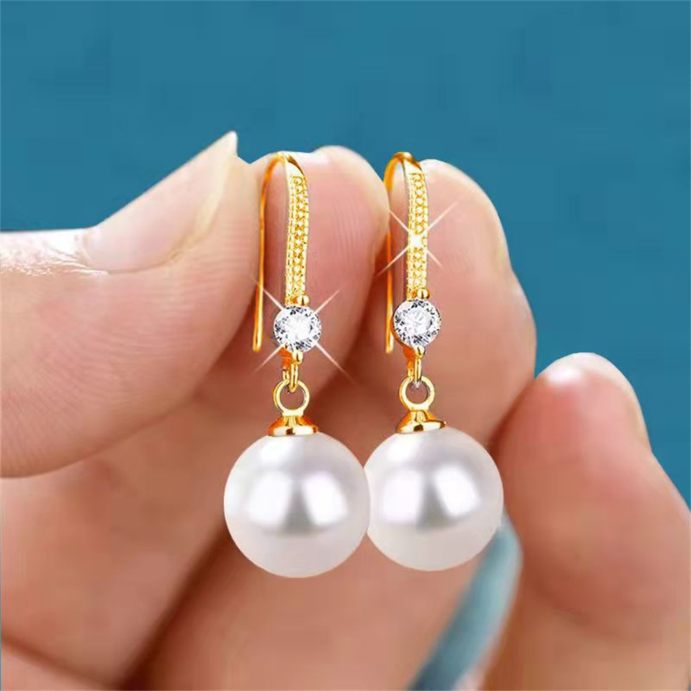 Imitation Pearl Earrings Light - đánh giá và giá Formal Wear Jewelry For Women